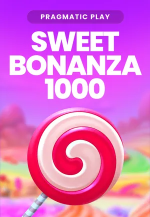Jaquette du jeu « Sweet Bonanza 1000 » sur BetBolt